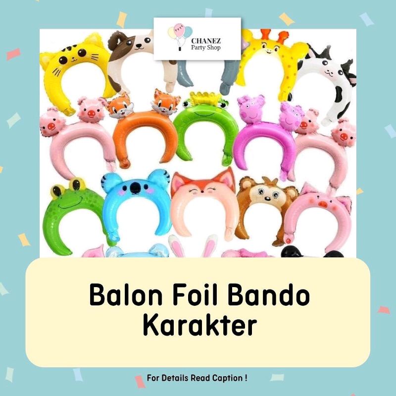 Jual Balon Foil Bando Karakter Shopee Indonesia