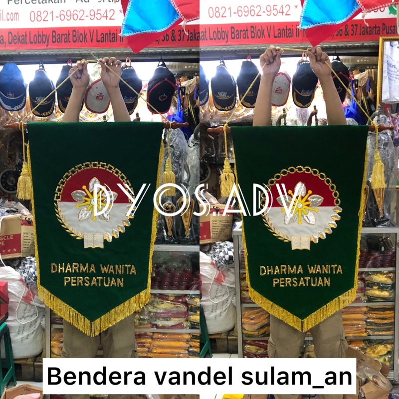 Bendera Dharma wanita persatuan Sulaman