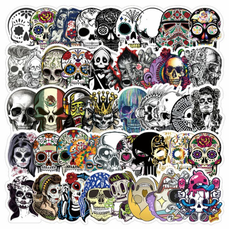 

Stiker Pack Tengkorak Style 260150- Stiker Aesthetic Keren Imut Laptop, Aksesoris Hp, Anti Air, Motif, Helm, Tumbler, Koper, Kulkas