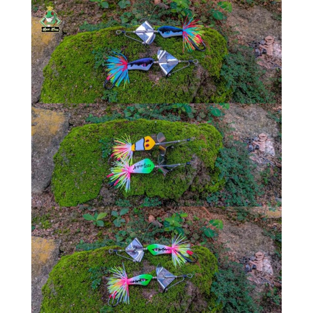 LURE/UMPAN SLASHBAIT Tik-Tok SIGLE PROPELLER. Umpan Casting, Propeller,Umpan Geol, Jump Frog, Umpan 