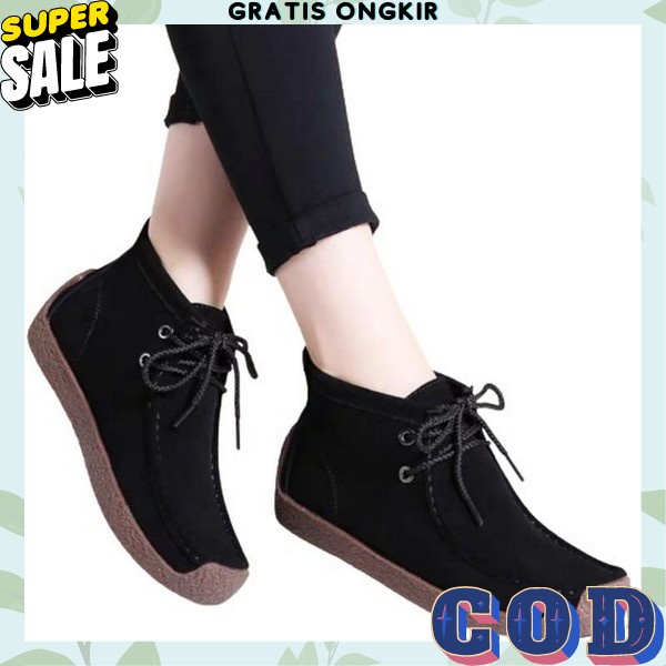 Sepatu Olahraga Ibu Ibu Wanita Kekinian Sepatu Joging Senam Ibu Masa Kini Sepatu Zumba New Arrival S