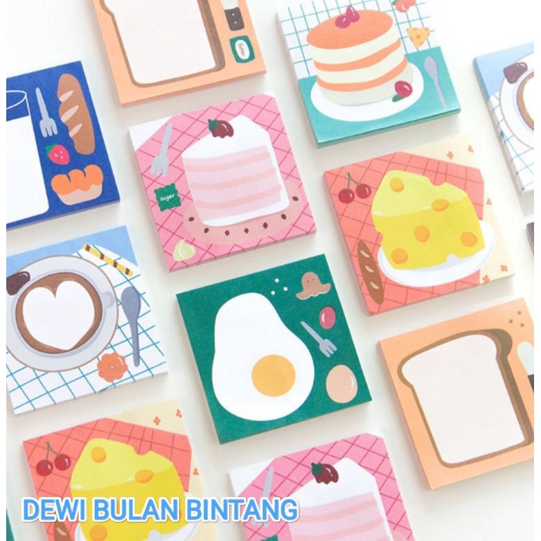 

PROMO STICKY NOTE MOTIF / MEMO PAD LUCU