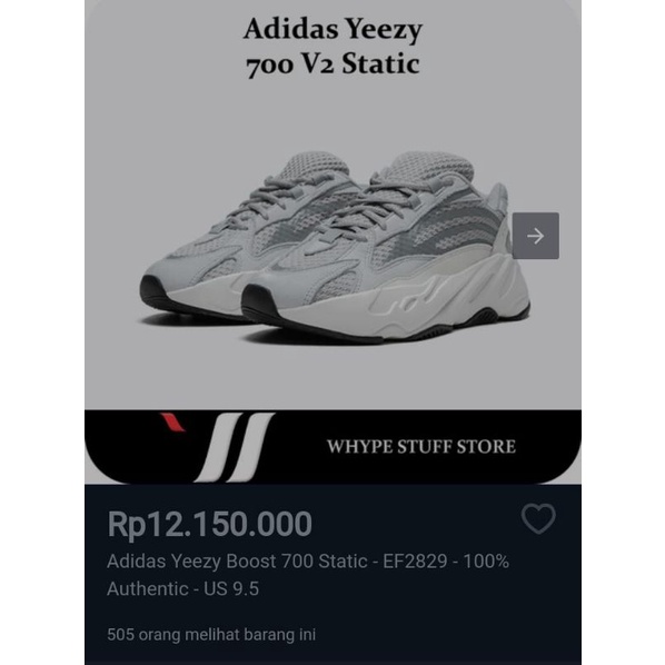 SEPATU ADIDAS YEEZY SERI 700 ORIGINAL