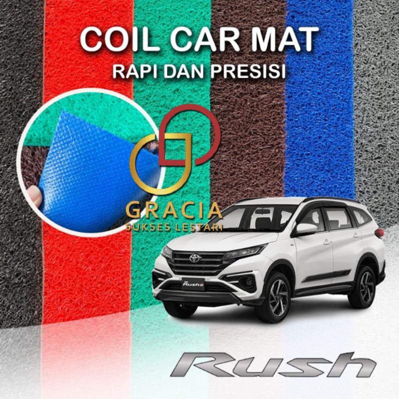 Karpet Mobil Premium Toyota Rush Mie Bihun 1 Warna