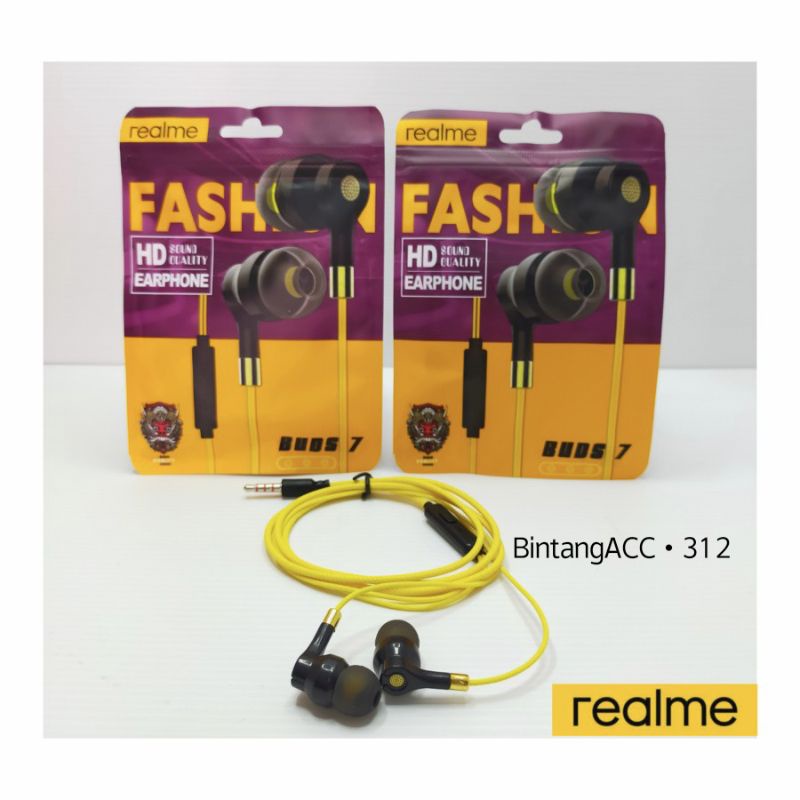 Headset earphones Realme Fashion Buds 7