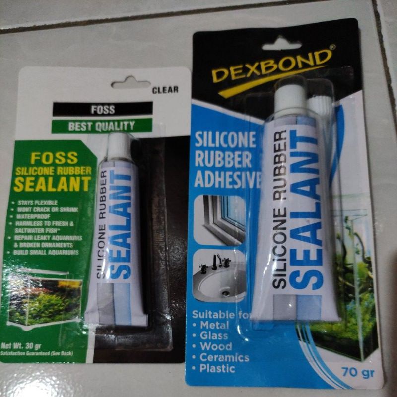 

lem kaca (sealant) 30 gram dan 70 gram