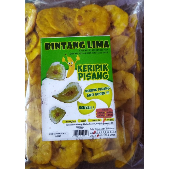 

KRIPIK PISANG size medium