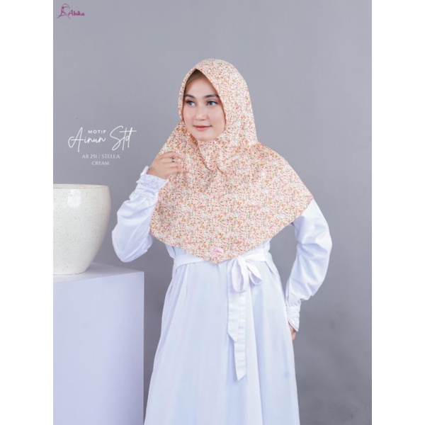 BERGO AINUN STD MOTIF ABIKA HIJAB