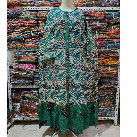 "IQD.18Oc22ᵛ" DASTER REMPEL JUMBO CANTIK BUSUI, MODEL GAMIS ROSALIA LENGAN 3/4 MERK SAMMY ORIGINAL M