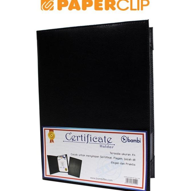 

Display Books / Clear Holder Bambi 7100 A4 Sertifica