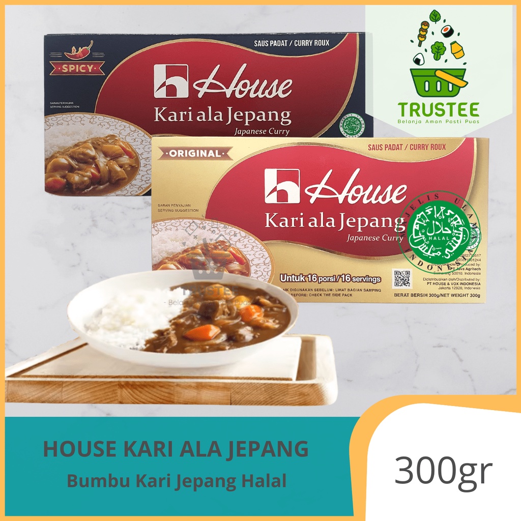 HALAL House Curry / Kari lokal ala jepang / Bumbu dapur saus kari kare import impor