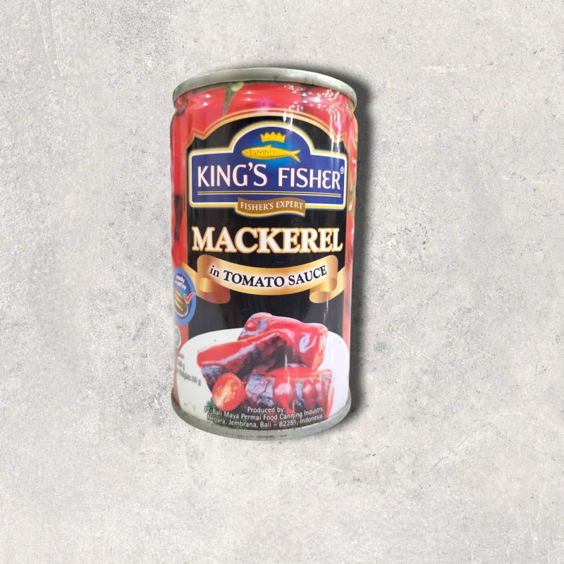 

Kings Fisher Makerel Saus Tomat 155gr