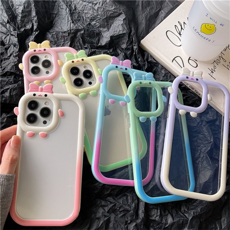 Soft Case TPU Pelindung Lensa Kamera Bumper Shockproof Untuk iPhone 14 13 12 11 Pro Max X Xr Xs Max 8 7 6 6s Plus