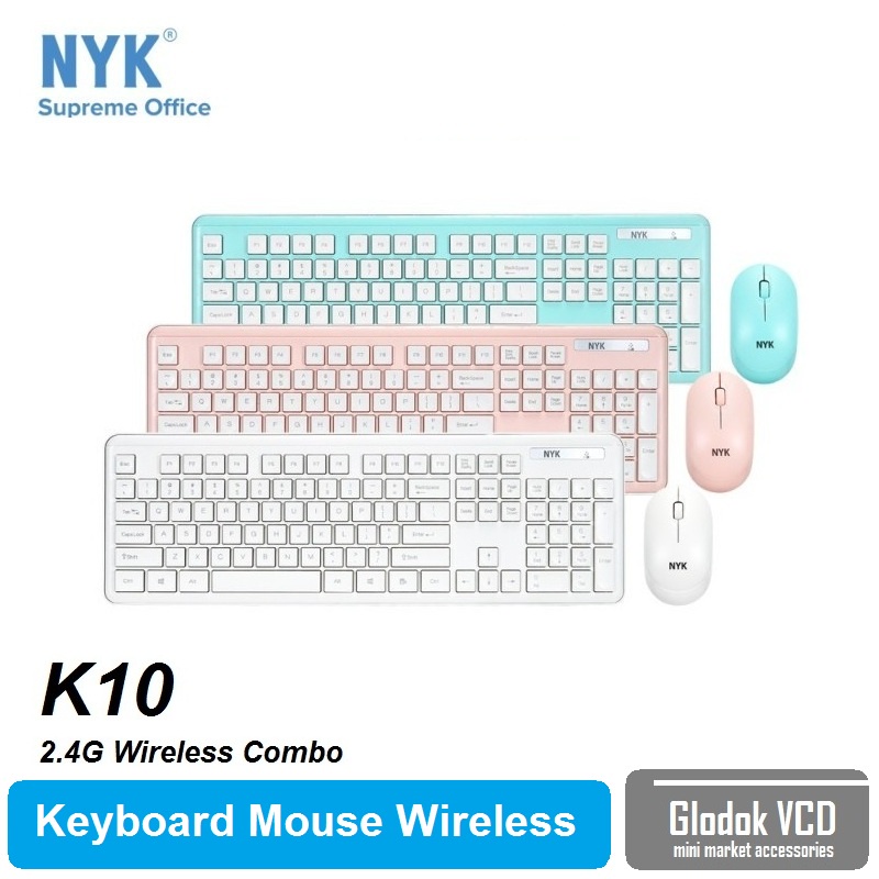 Keyboard Mouse Combo WIreless NYK K10