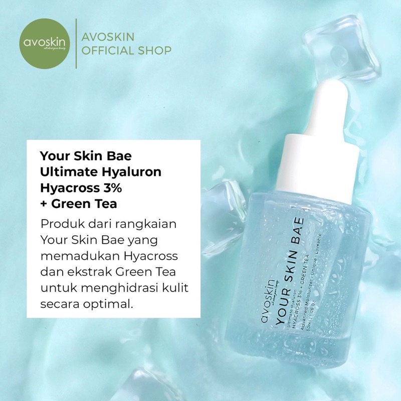 Avoskin Your Skin Bae Hyacross 3% + Green Tea 100ML