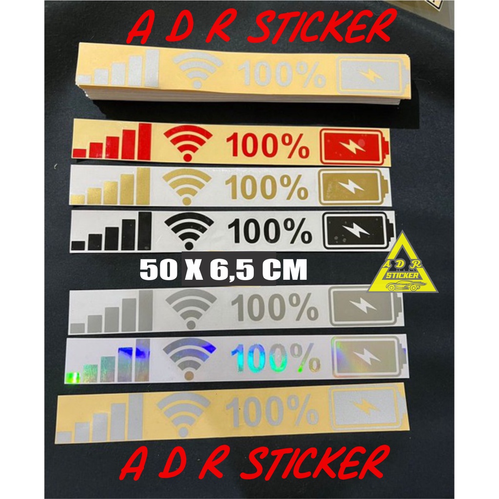 CUTTING STICKER YANG LAGI VIRAL BATRAI HP WIFI SINYAL PHONE MOBIL MOTOR MOMO CUTTING STICKER