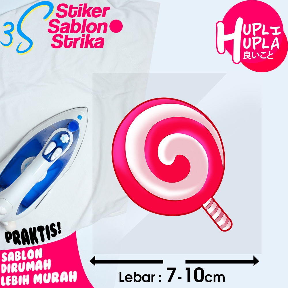 

Stiker Sablon Setrika 10cm Pragmatic Play Sweet Bonanza Lollipop Slot Game Kakek Sticker Gosok Untuk Baju