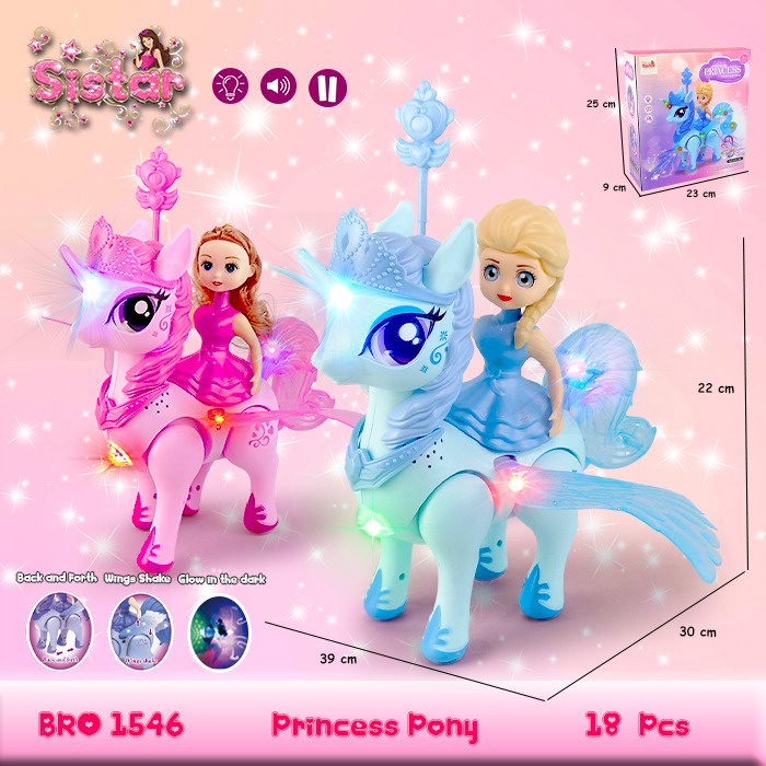 PROMO BRO1164 Bro1546 BRO1557 Boneka Putri Princess Sofia Frozen Kereta Kuda Kencana Dancing Mainan Perempuan SISTAR