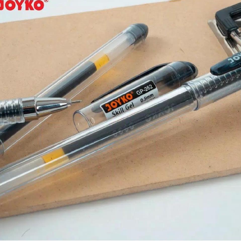 

PROMO SPESIAL [DAVIS]Gel pen Joyko GP 262 Skill Gel (12 pcs) 2793 ㆈ