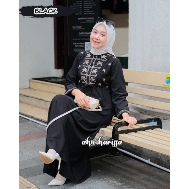 AKU KARISSA ORI//DEWILA DRESS ORI BY Aku Karissa//Gamis TIFFANI TWILL//Gamis Elegant