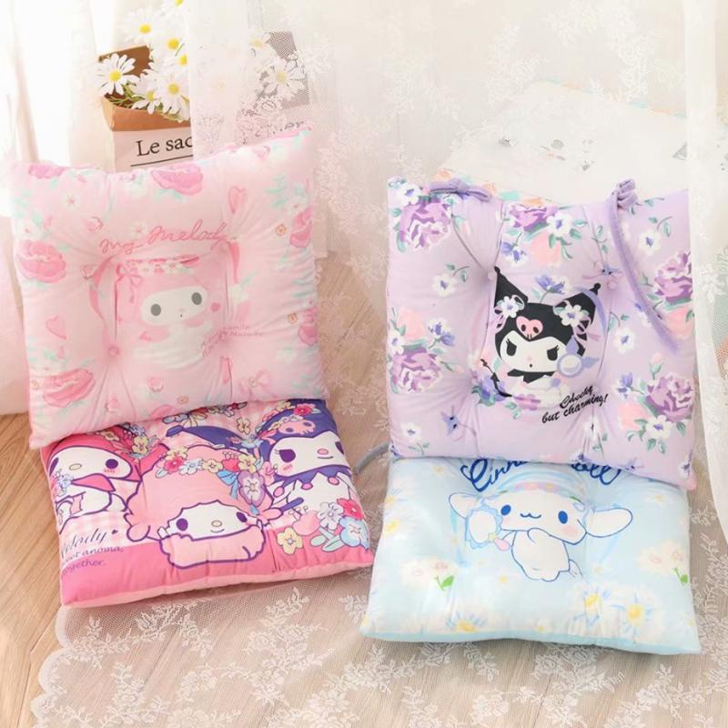 Alas Kursi Dudukan Kursi Mobil Kantor Model Cartoon Bahan Plush