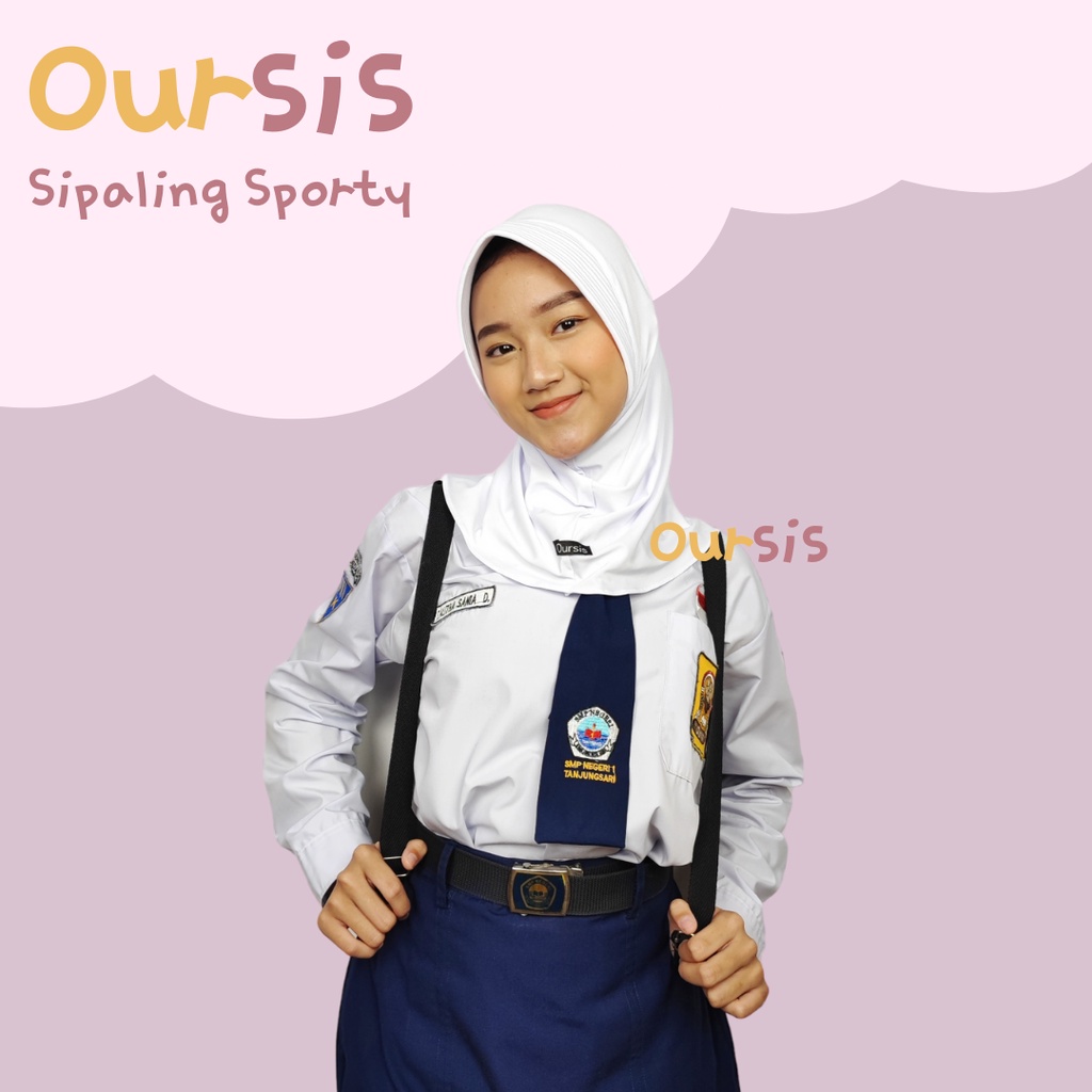 ᴏᴜʀꜱɪꜱ Jilbab Sport Instan Sekolah | SiPALING SPORTY