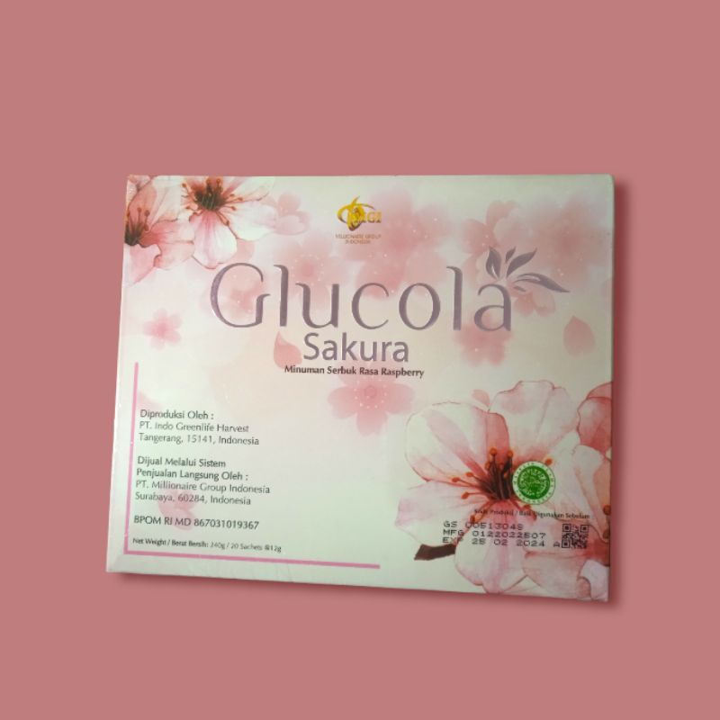 

GLUCOLA SAKURA MCI ORIGINAL 100% Bpom