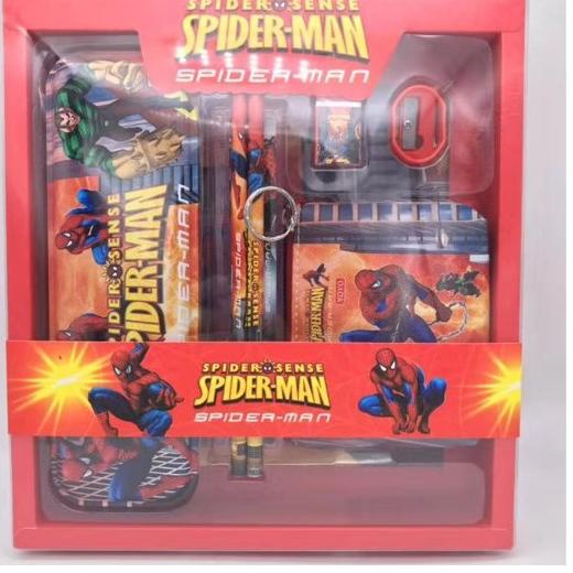 

[KODE PRODUK WYC0U7154] KJ !! STUDY SET STATIONERY PENSIL SET PAKET ALAT TULIS SEKOLAH KRKTER FROZEN/UNICORN/SPIDERMAN 8033A