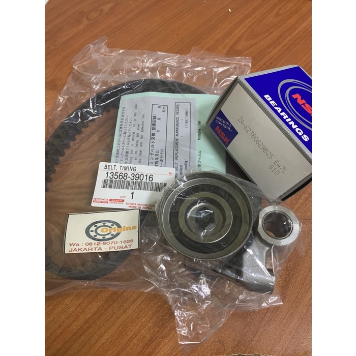 {BEKAS} TIMING BELT SET INNOVA FORTUNER HILUX DIESEL ORIGINAL Limited