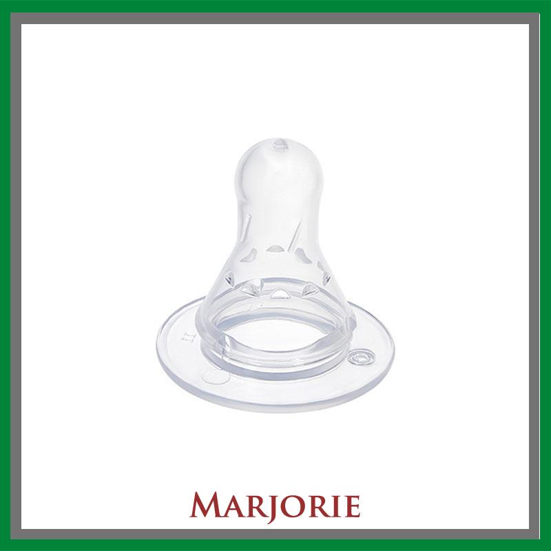 1PCS Silikon Dot Botol Bayi susu pentil dot Cross Hole Cair Milk Nipple Untuk Botol Susu Anak Standar-MJD