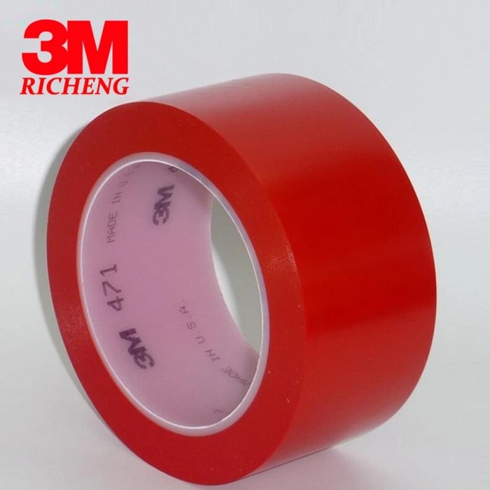 

Promo Floor Marking 3M 471 Merah Lakban Lantai 2" x 33 M SSL