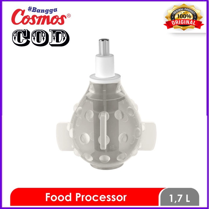 PROMO Cosmos Food Processor Chopper 1.7 Liter FP-32 GARANSI RESMI