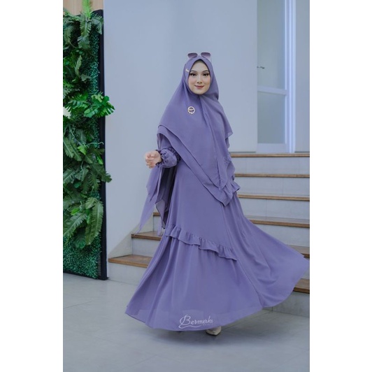 gamis syari ceruty babydoll Ayudia by bermerks