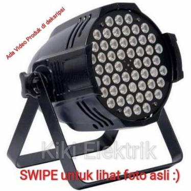 Lampu Par LED 54 x 3 watt ( FULL COLOR  ) / Lampu Panggung