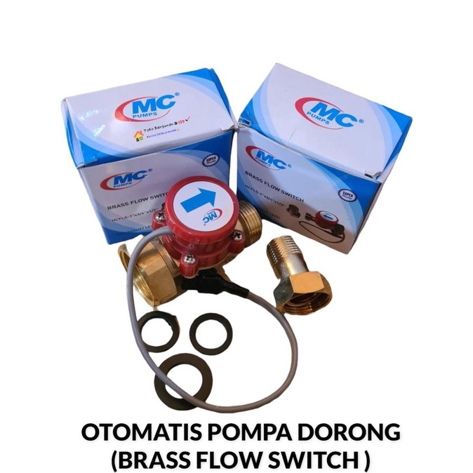 Otomatis Pompa Dorong Booster Flow Switch