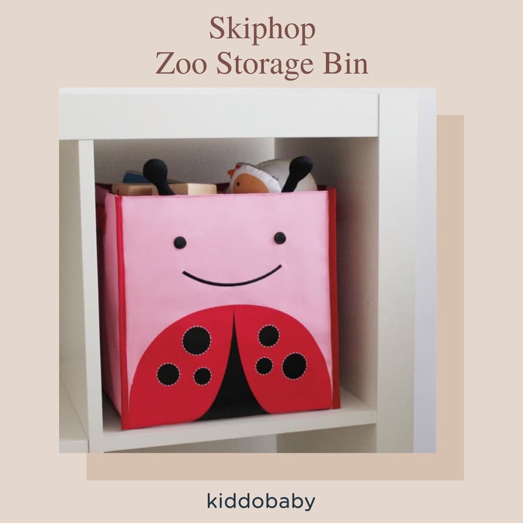 Skiphop Zoo Storage Bin | Kotak Penyimpanan | Kotak Serbaguna