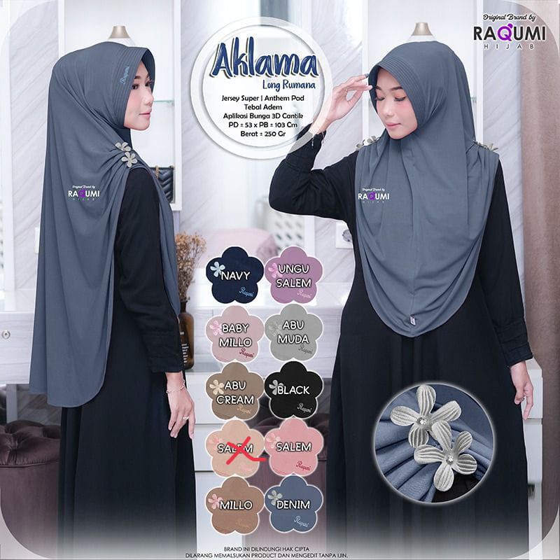 AKLAMA BY RAQUMI HIJAB SOLO