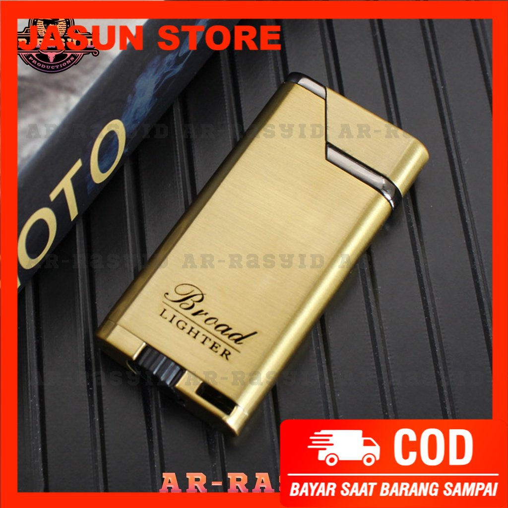 Bisa COD! Korek Api Las Gas Broad Lighter BD-428 1971