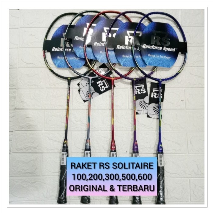 Raket Raket Badminton Rs Solitaire Original Obral 