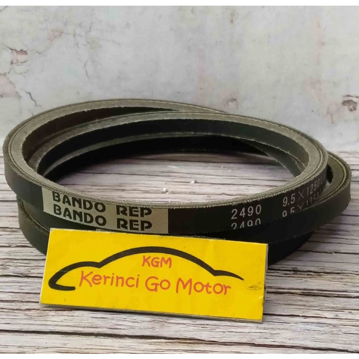 BANDO VAN BELT REP-2490 V BELT TALI KIPAS REP2490 FAN BELT BENANG