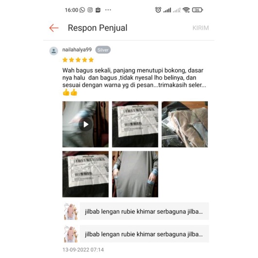 jilbab lengan rubie khimar serbaguna jilbab baju