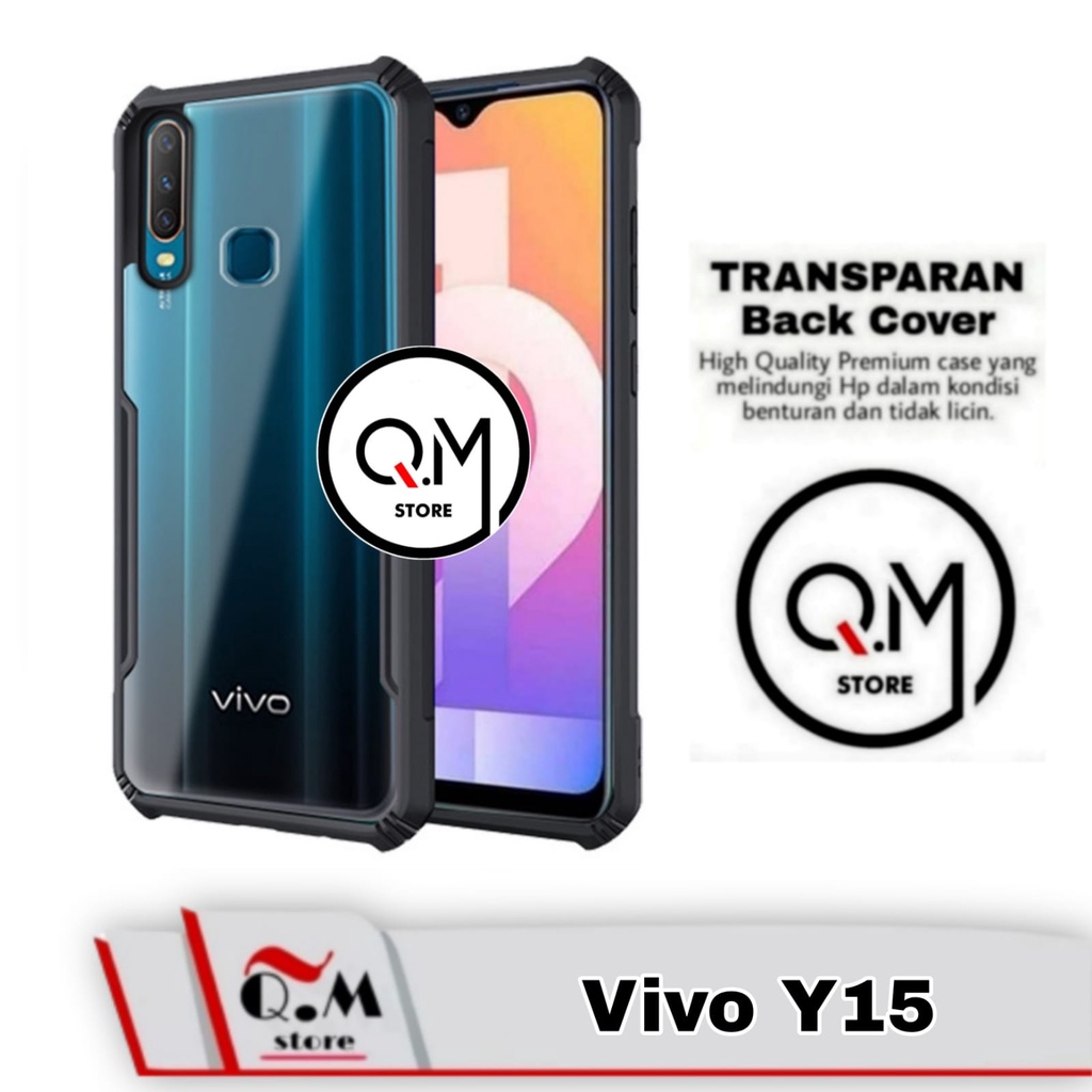 Case Vivo Y15 Airbag Shockproof Transparent