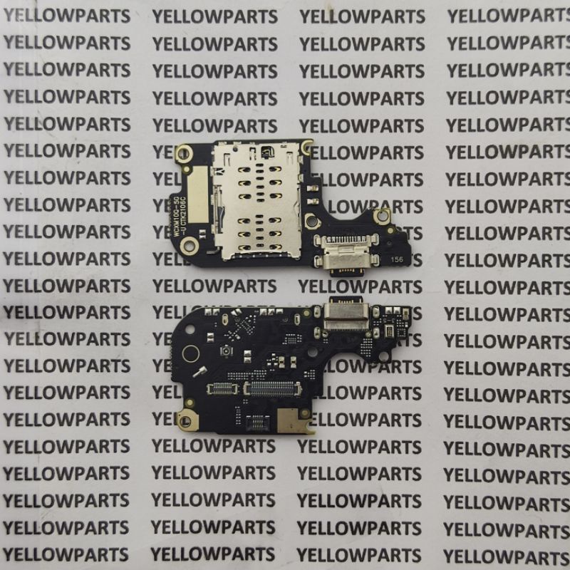 FLEXIBLE FLEXIBEL FLEKSIBEL XIAOMI MI10 LITE TC CAS CHARGER SIM MIC ORIGINAL