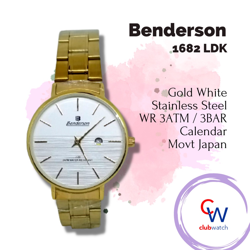 Jam Tangan Wanita Benderson 1682 LDK / Benderson Jam Tangan Cewek 1682 LDK