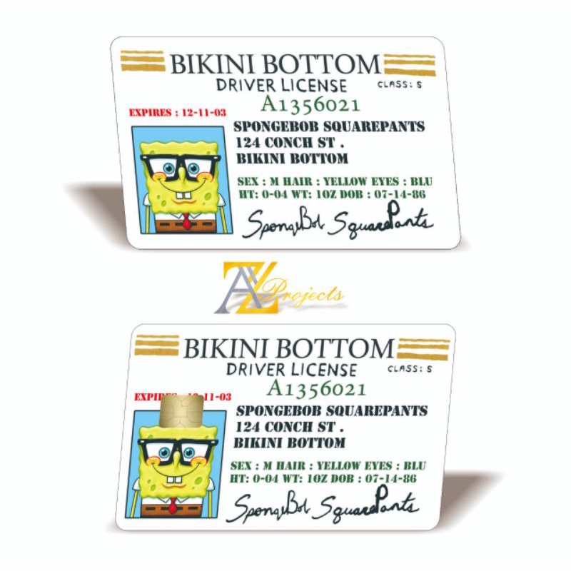 

Seri Spongebob - Skin ATM Debit Flazz Brizzi Emoney card / Garskin ATM / Pelindung ATM Card