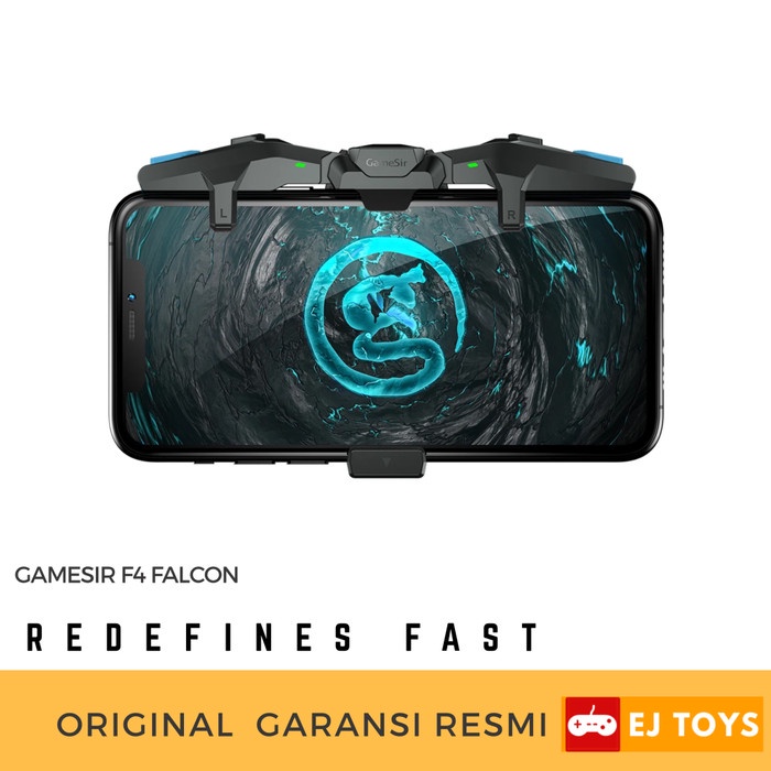 [Aksesoris / Acc] Ej Toys Gamesir F4 Falcon Trigger Turbo Pubg Cod Mobile Gamepad Console / Pc /