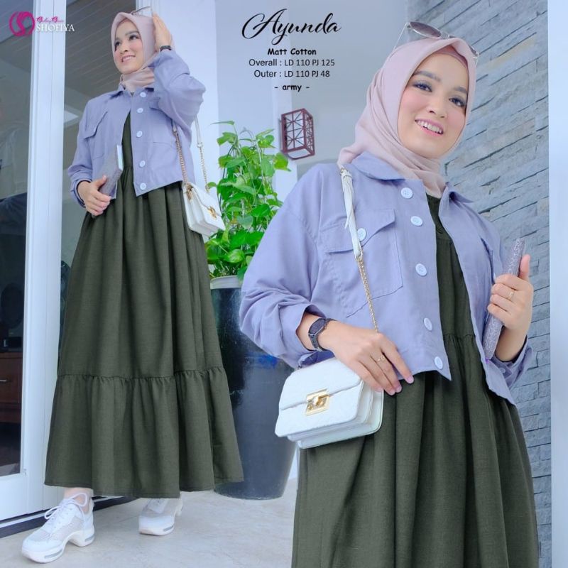 AYUNDA POLOS one set (Set inner + outer) original shofiya