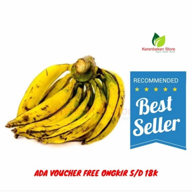 

pisang tanduk per sisir