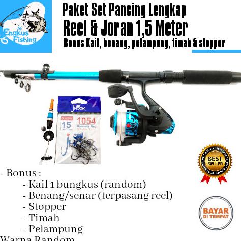SALE Pancing Pancingan Ikan Set 5 Bearing