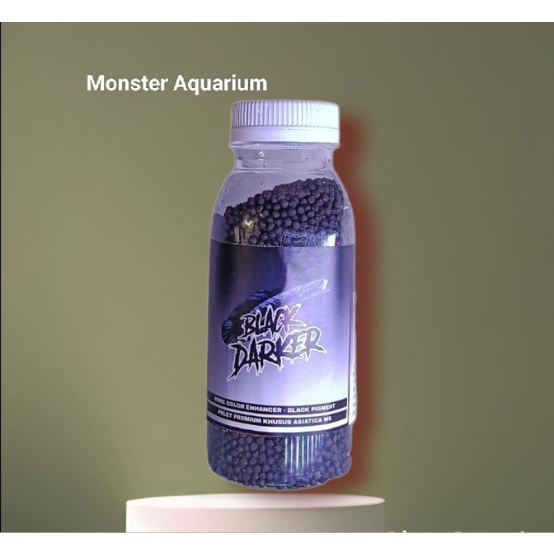 Pelet Black Darker Pakan ikan Chana Asiatica penambah ws spot hitam